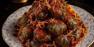 دلمه برگ مو / این
