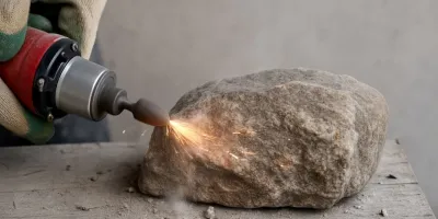 تبدیل سنگ خام به جا