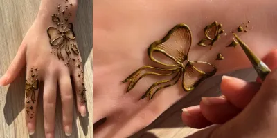 طرح حنا به سبک