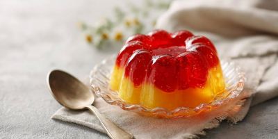 ژله انار و پرتقال؛