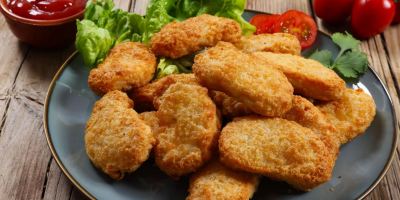ناگت مرغ خانگی بدون