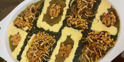 حلیم بادمجان کش دار