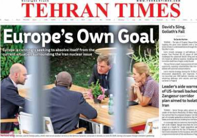 روزنامه Tehran Times - دوشنبه, ۰۶ مرداد ۱۴۰۴
