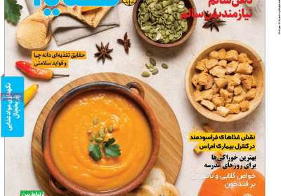 مجله دنیای تغذیه - دوشنبه, ۰۹ مهر ۱۴۰۳