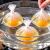 روشی ساده و سریع برای تهیه تخم مرغ عسلی در آب بدون روغن