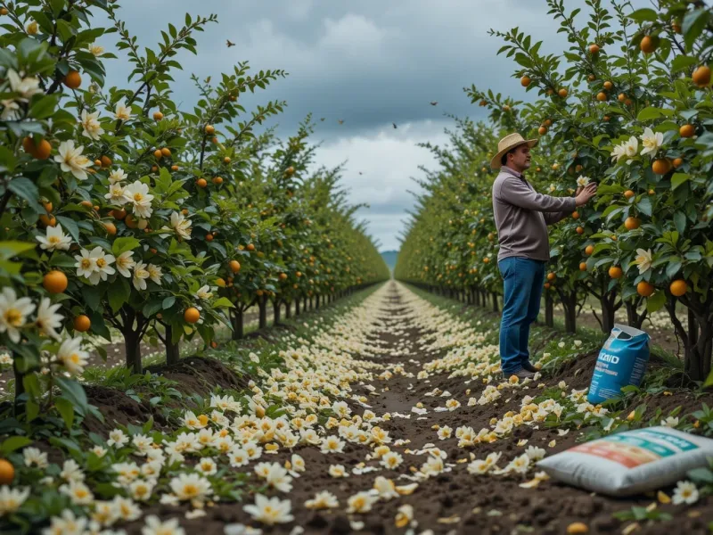 علل ریزش گل درخت پرتقال و نارنج و راهکارهای مدیریت آن