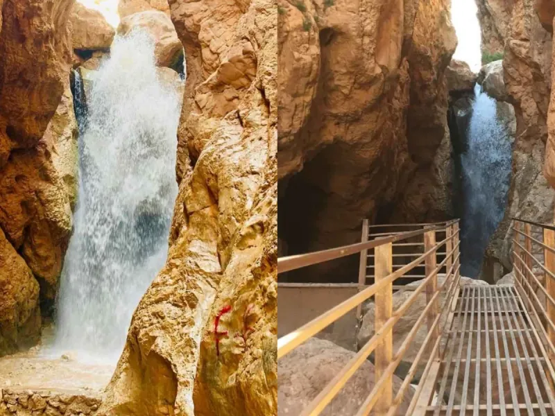 آبشار مجن شاهرود کجاست ؟