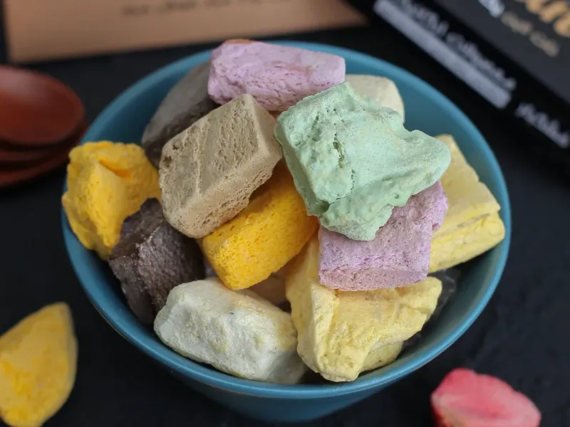 خواص و مزایای شگفت انگیز بستنی خشک