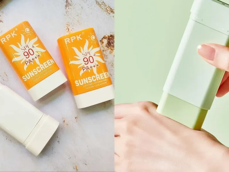 با ضد آفتاب استیکی از پوستت محافظت کن !