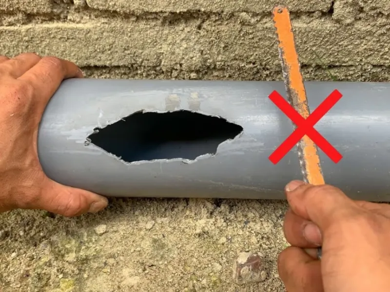 نحوه تعمیر لوله شکسته بدون نیاز به تعویض و لوله کش