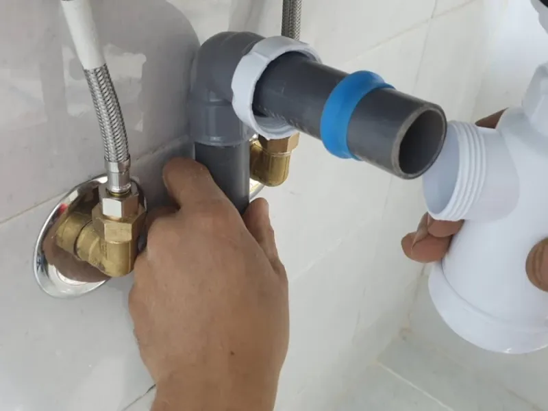 آموزش نصب روشویی حمام و توالت / چگونه روشویی توالت را وصل کنیم ؟