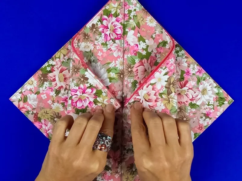 آموزش ابتدایی ساخت دستگیره و نظم دهنده آشپزخانه با ضایعات پارچه