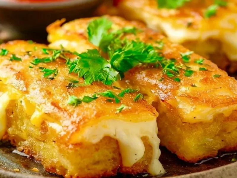 دستور پخت میان وعده کلاسیک با سیب زمینی و تخم مرغ