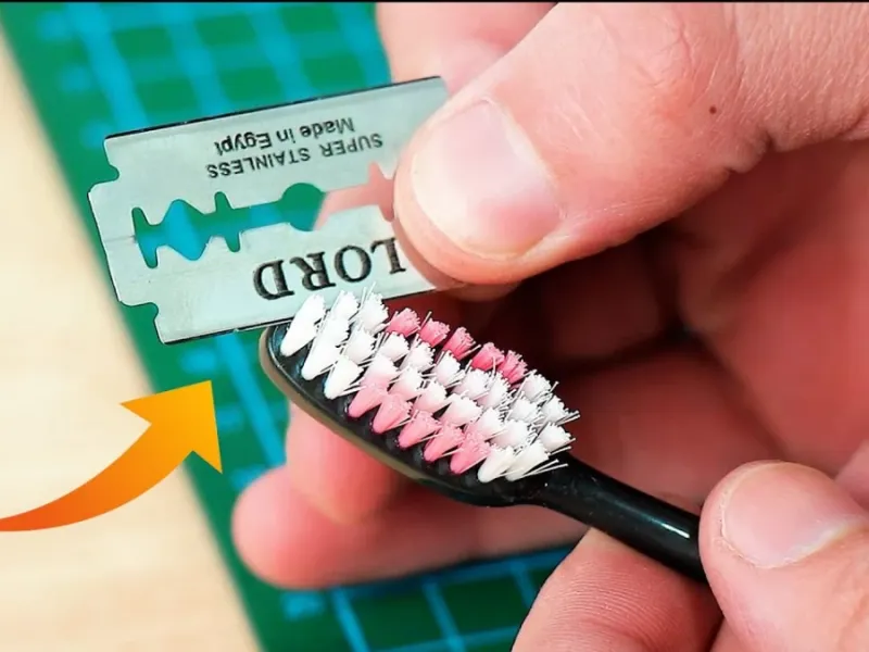 مسواک قدیمی را دور ننداز / نحوه ساخت وسایل کاربردی با مسواک استفاده شده