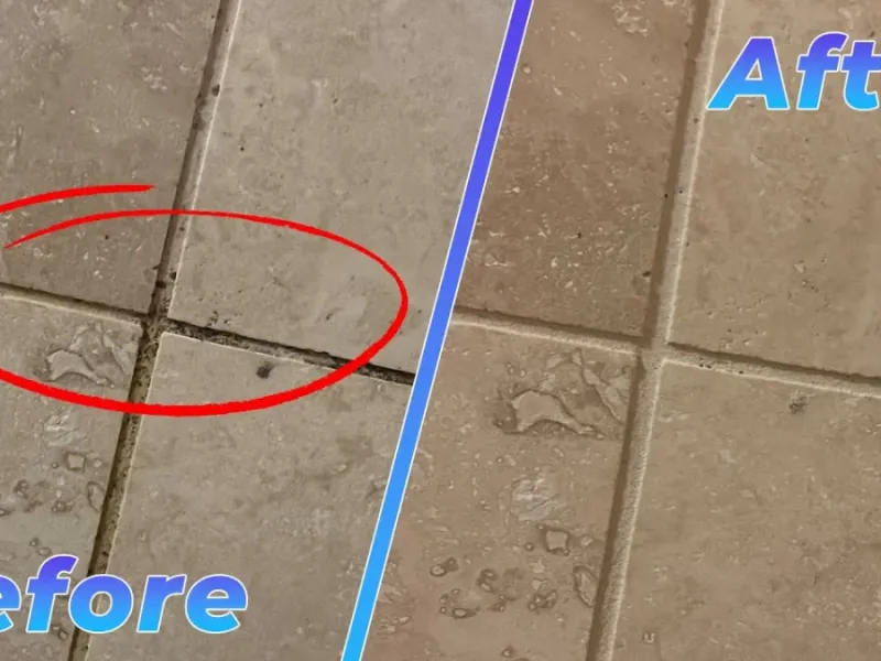 تمیز کردن کپک دوغاب: نحوه تمیز کردن سیاهی درز سرامیک