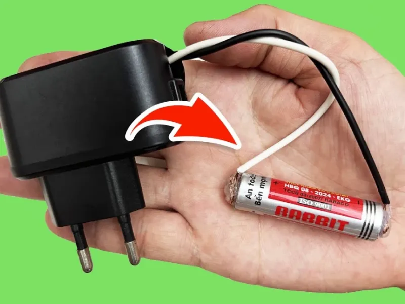 روشی آسان برای بازگرداندن باتری های قدیمی 1.5 ولت به حالت جدید