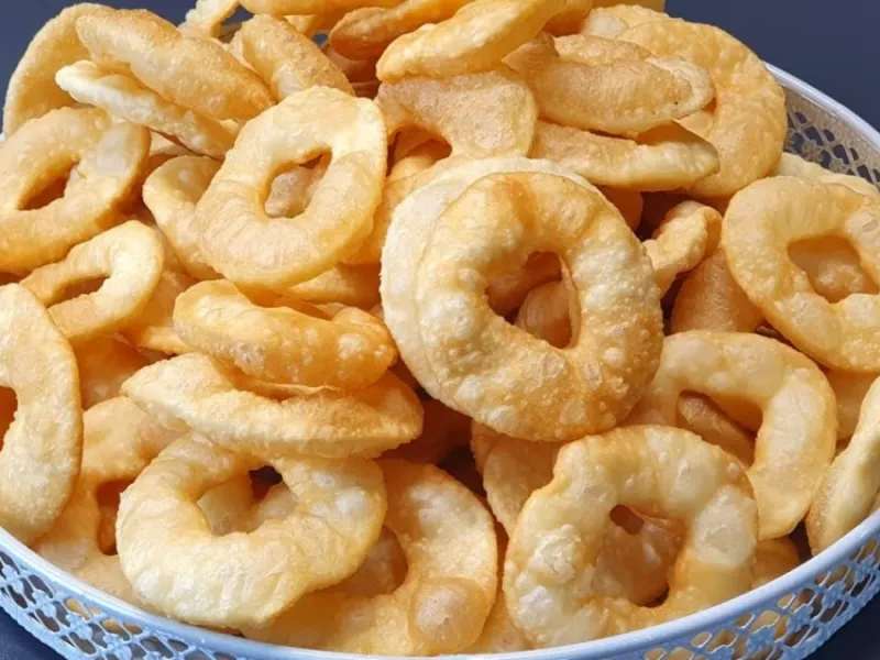 فقط آب + آرد / طرز تهیه میان وعده چیپس ترد خانگی