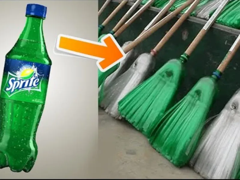 بازیافت بطری نوشابه / نحوه ساخت جارو با بطری نوشابه