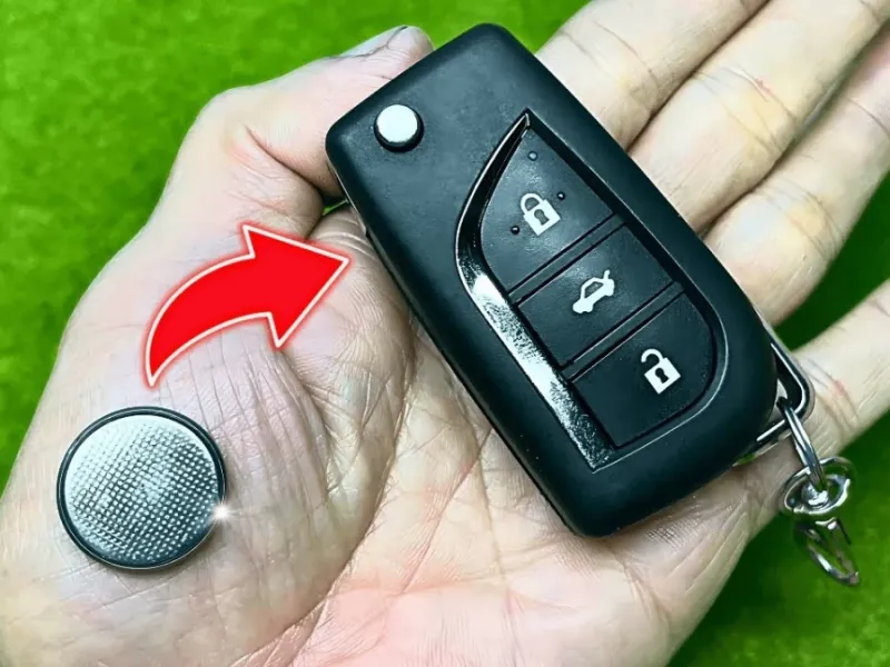 نحوه تعمیر باتری تمام شده ریموت انواع خودرو بدون نیاز به تعویض