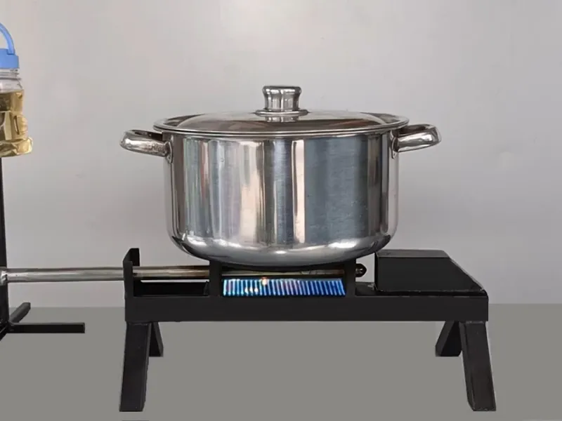 تولید گاز رایگان / نحوه ساخت اجاق گاز بدون نیاز به برق و گاز