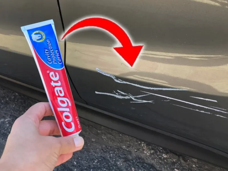 از بین بردن خط و خش روی انواع کاشین با خمیر دندان