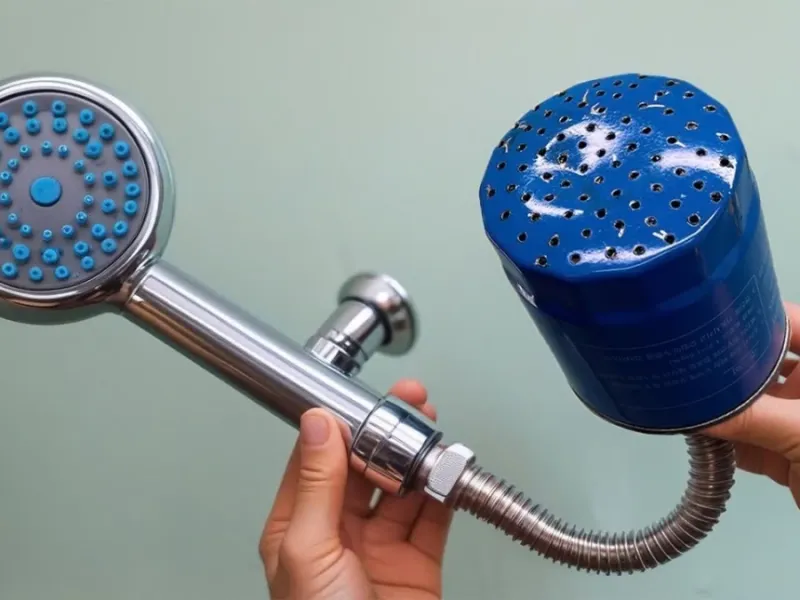 تعمیر شلنگ دوش حمام / ترمیم شلنگ پاره شده دوش تلفنی