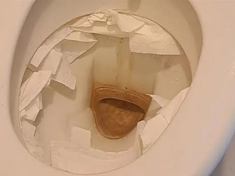 بهترین روش از بین بردن لکه های زرد آهکی کاسه توالت