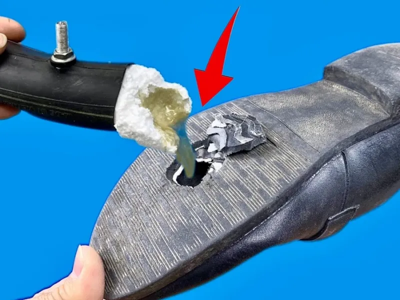 تعمیر انواع کفش پاره در منزل بدون نیاز به کفاشی