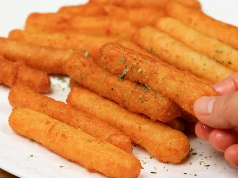 طرز تهیه سیب زمینی سرخ کرده به روش رستورانی