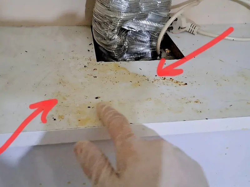 جرمگیری بالای کابینت و یخچال / تمیز کردن چربی های قدیمی کابینت