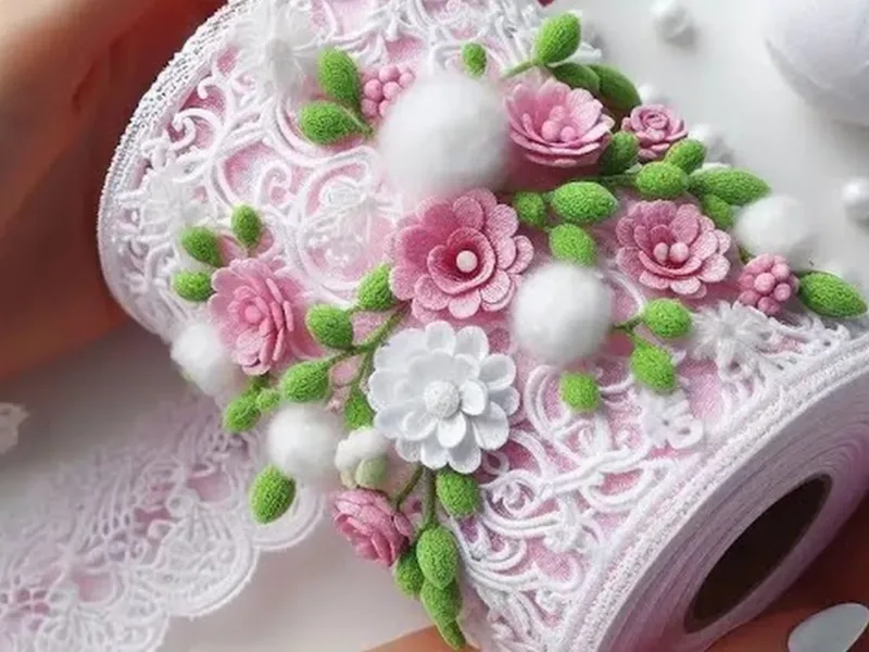 آموزش ساخت گل و شکوفه های بهاری با روبان