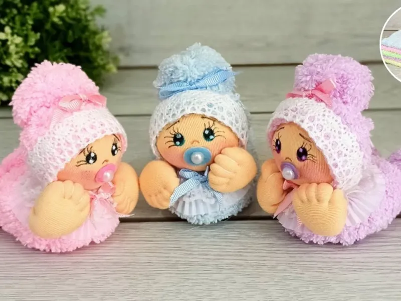 آموزش ساخت عروسکهای معطر با صابون و حوله