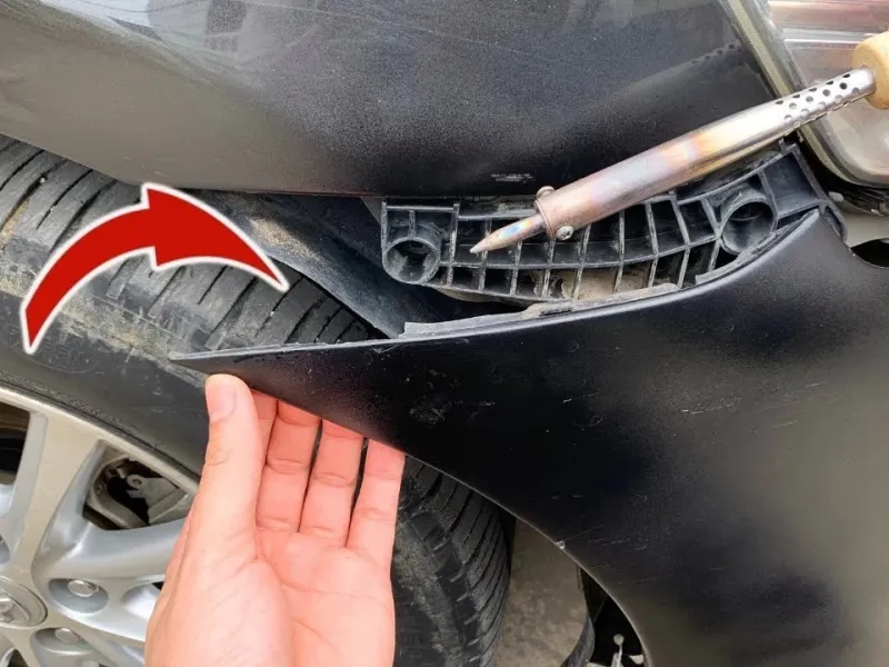 تعمیر سپر خودرو توسط خودتان در منزل! بدون نیاز به مکانیک