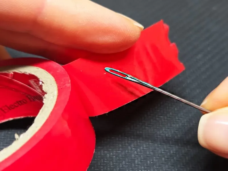 خیاطی با سوزن و چسب برق / ترفندهای کاربردی با چسب و چوب کبریت