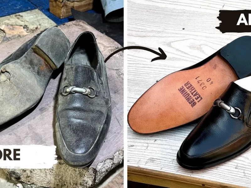 با این ترفندها به کفشهای قدیمی‌ جون دوباره بده | تبدیل کفش کهنه به نو