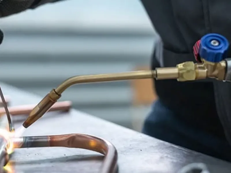 آموزش جوشکاری بدون دستگاه جوش (لحیم سخت)