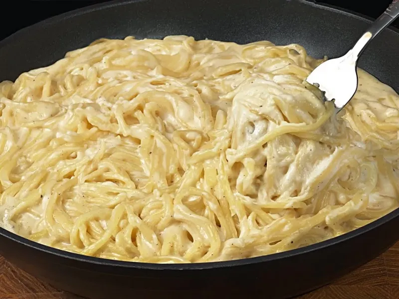 طرز تهیه پاستا رشته ای / دستور پخت جدید پاستا با طعم جذاب