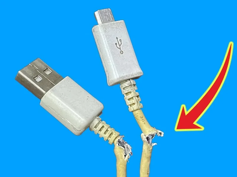 تعمیر کابل های شکسته یا فرسوده / تعمیر شارژر و کابل های شکسته