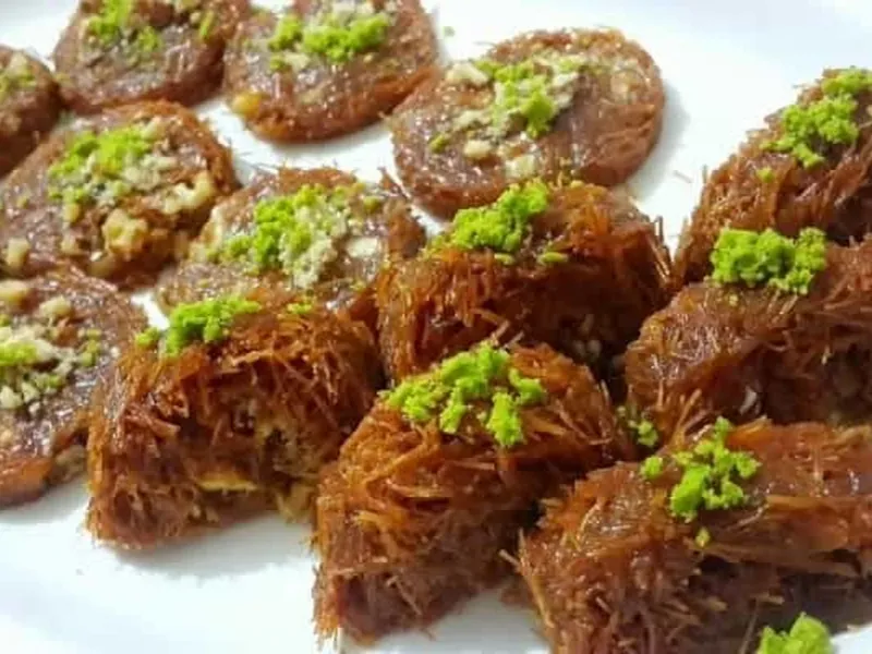 طرز تهیه دسر شعریه عربی / دستور دسر عربی سریع و خوشمزه
