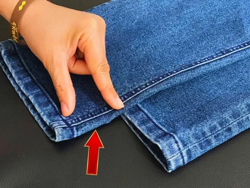 آموزش کوتاه کردن شلوار لی (دیگر نیازی به خیاط نیست)