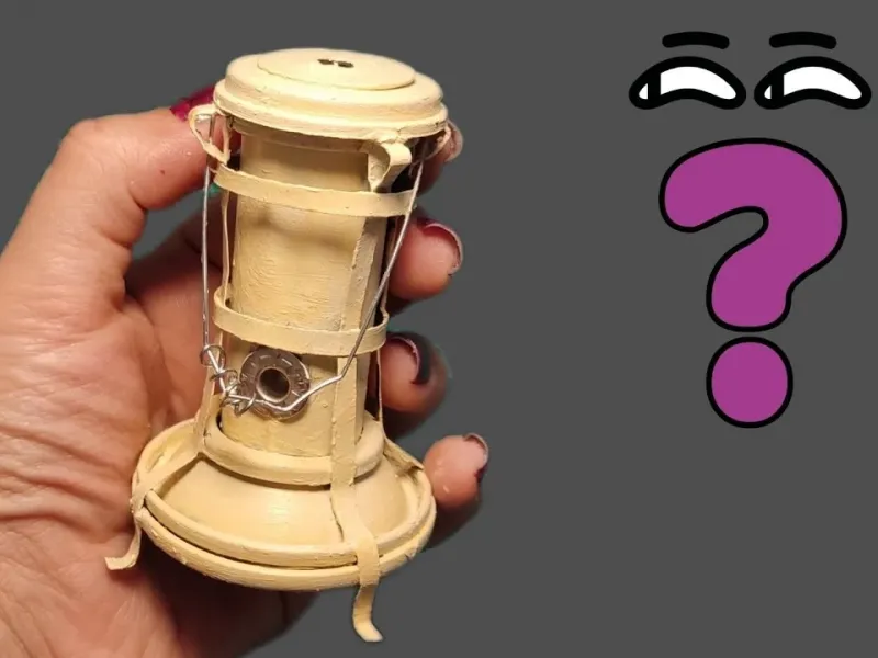 آموزش ساخت چراغ علاالدین مینیاتوری / راهنمایی جذاب برای عاشقان مینیاتور