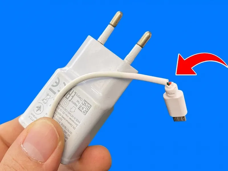 تعمیر کابل شارژر : تعداد کمی از مردم عملکرد مخفی شارژر موبایل را می دانند