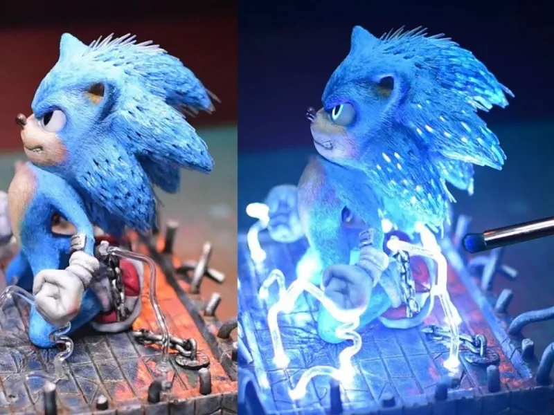 رویای طرفداران سونیک: آموزش ساخت عروسک محبوب ترین خارپشت!