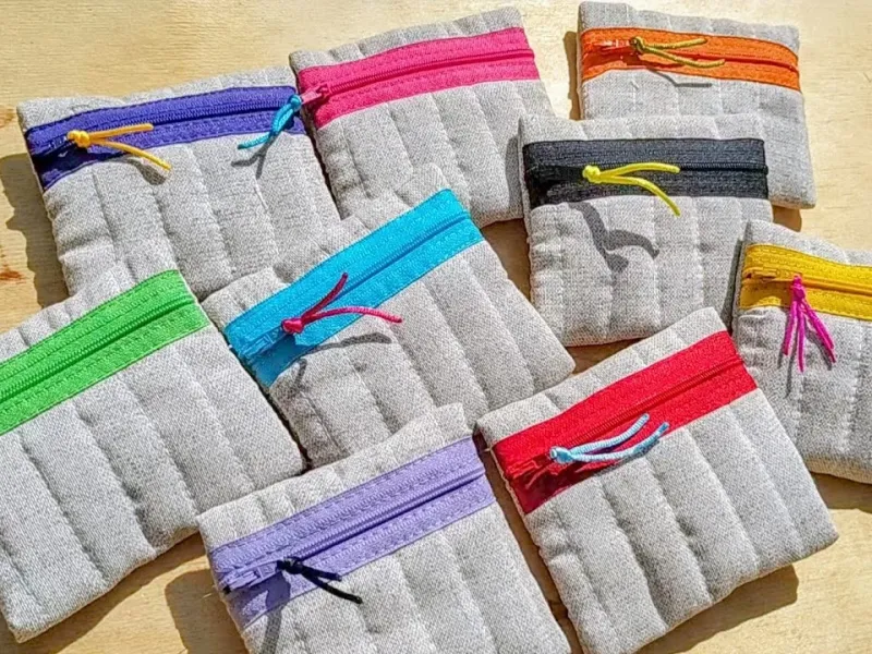 ساخت کیف پول پارچه ای در 5 دقیقه