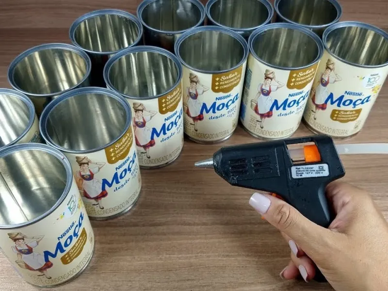 بازیافت قوطی حلبی / ساخت دکوری های شیک با قوطی رب گوجه