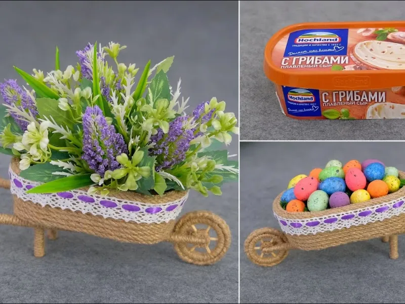 دیگه پاکت پنیر را دور نریزید / ساخت دکوراسیون شیک با جعبه های پنیر