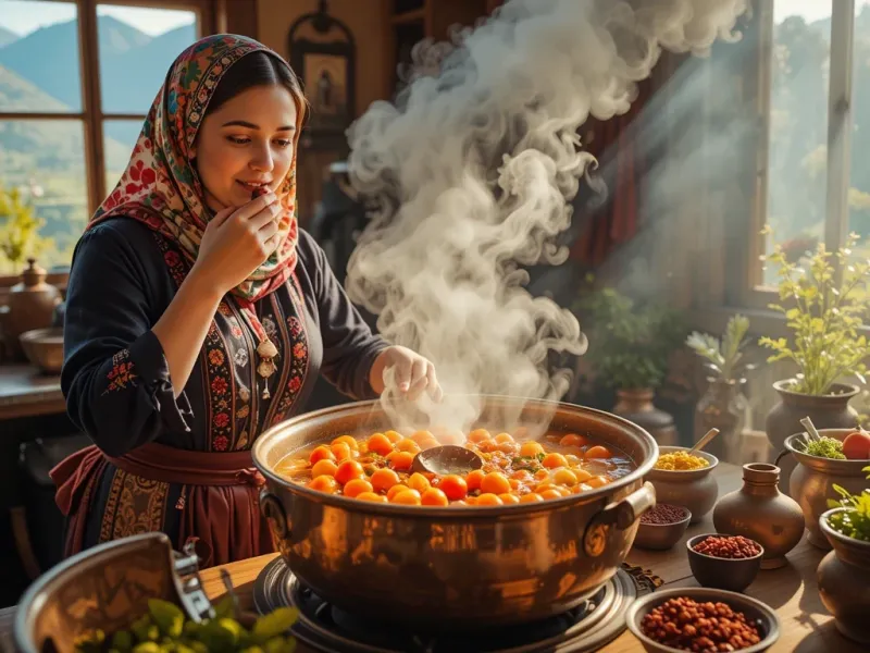 طرز تهیه آش میوه / دستور پخت آش اردبیلی با میوه