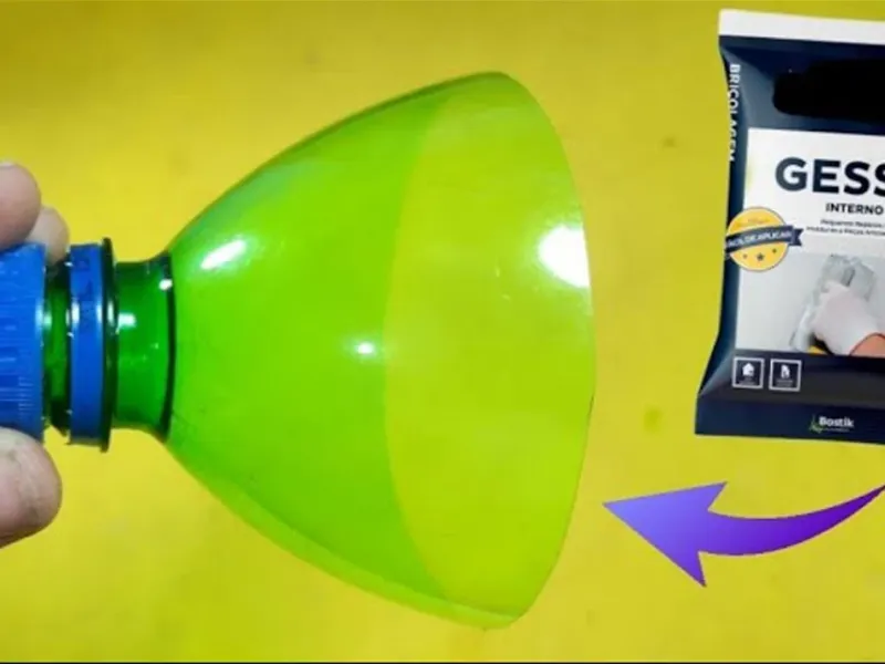 ساخت قارچ های تزئینی برای دکوراسیون باغچه با بطری پلاستیکی