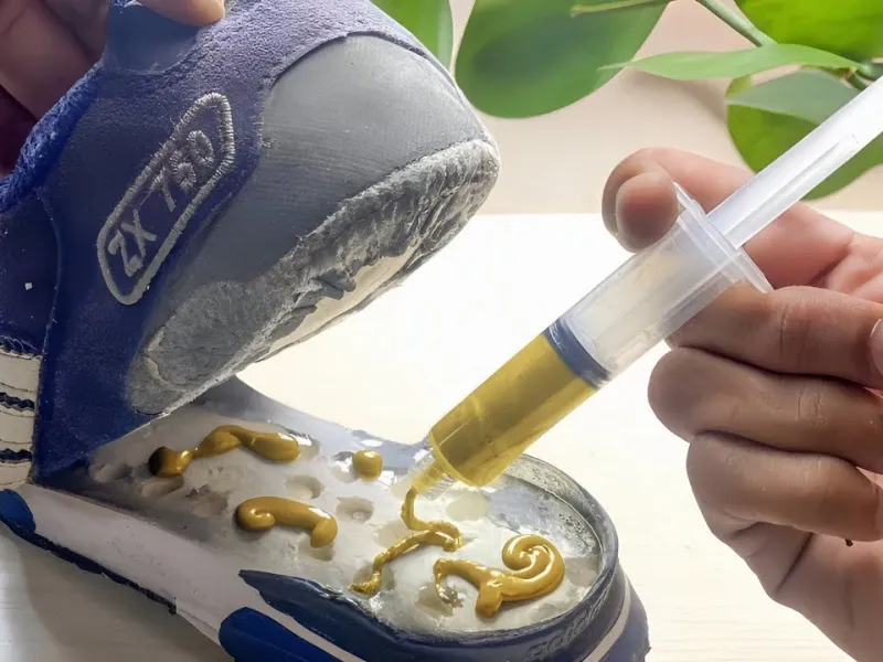 تعمیر کفش پاره / نحوه ساخت چسب کفش در خانه