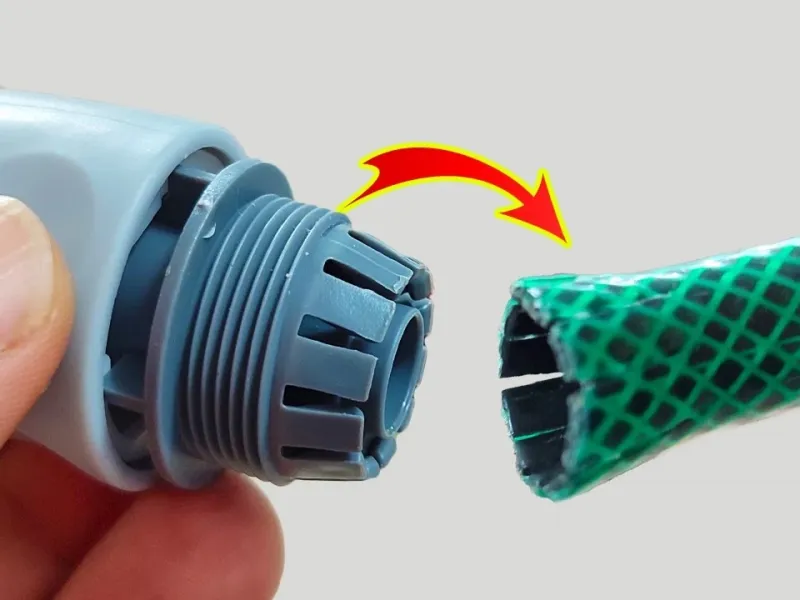 ترفند خلاقانه برای پرفشار کردن شلنگ باغبانی